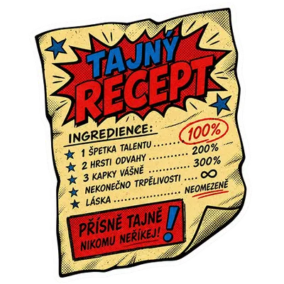 promakaný recepty, který na internetu nenajdeš