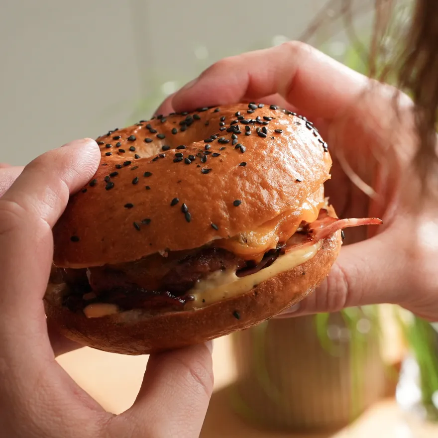 Vepřový Bagel